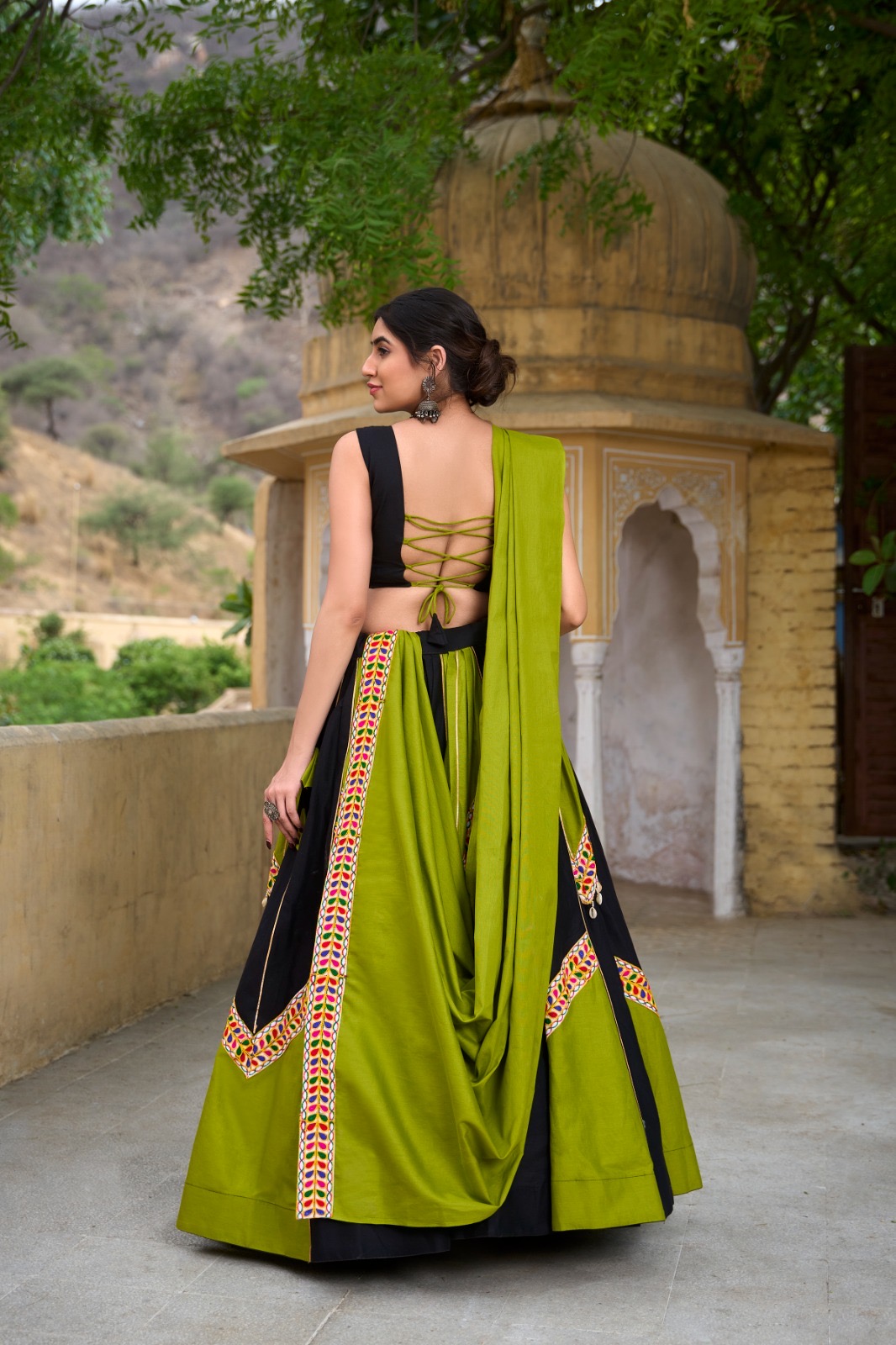 Navratri Lehenga Choli Pure Cotton - Image 3