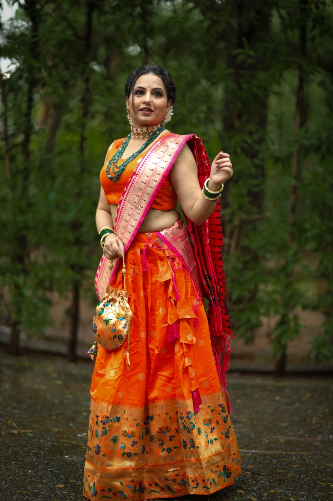 Lehenga Choli Paithani