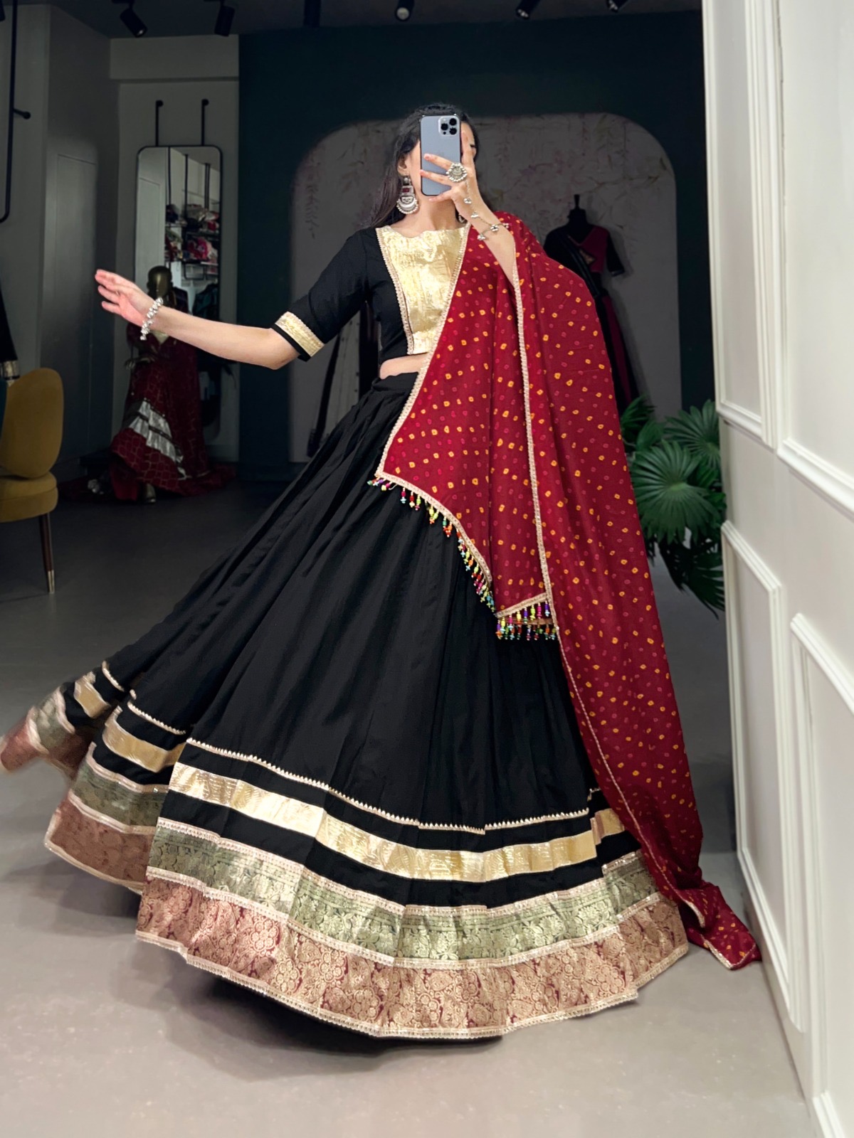 Navratri Lehenga Choli Pure Rayon - Image 6