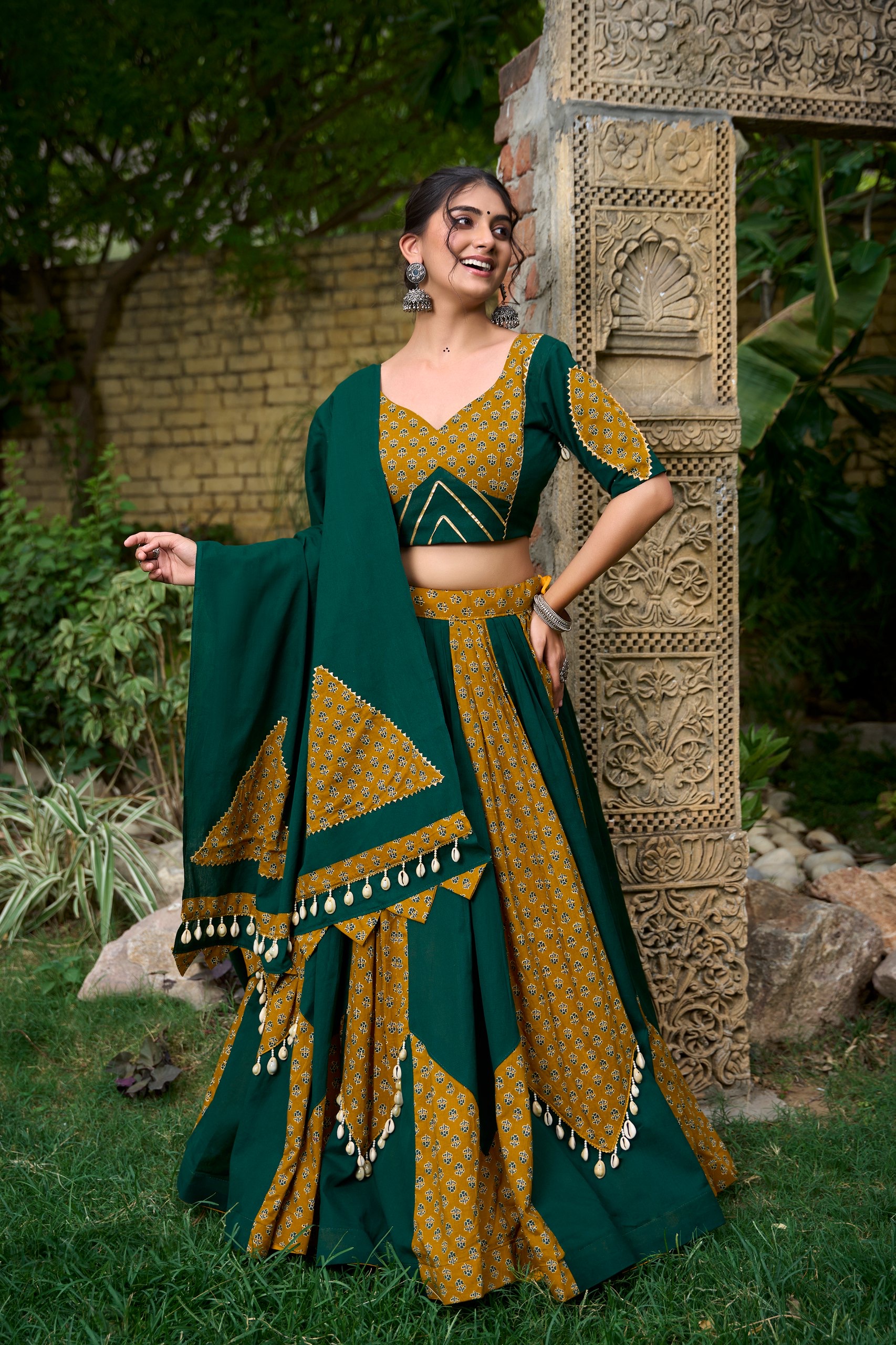 Navratri Lehenga Choli Pure Cotton - Image 5