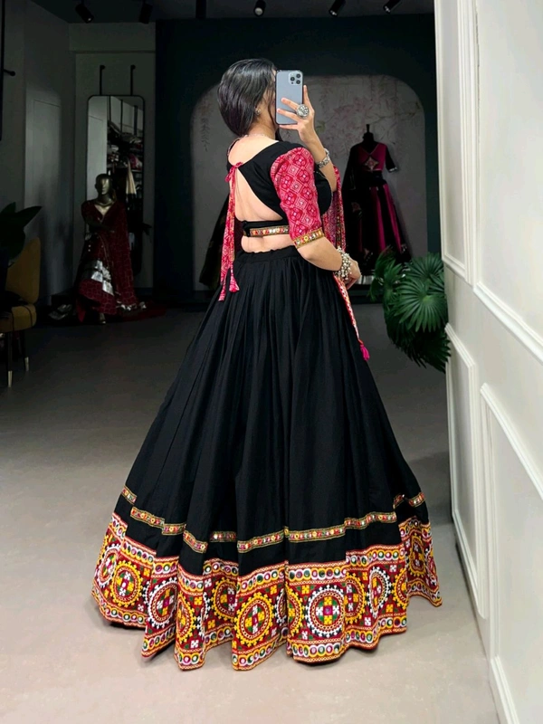 Navratri Lehenga Choli Pure Cotton - Image 4