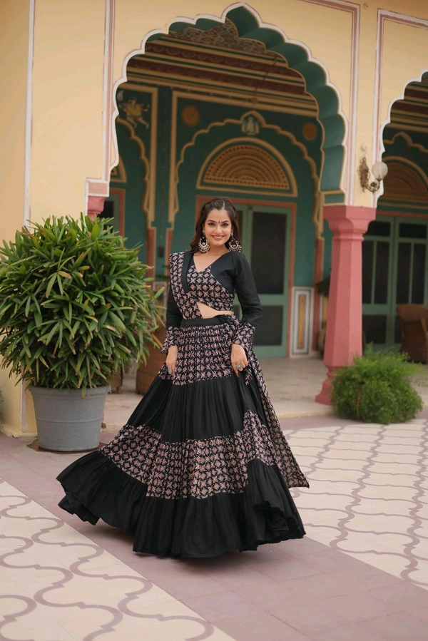 Navratri Lehenga Choli Rayon