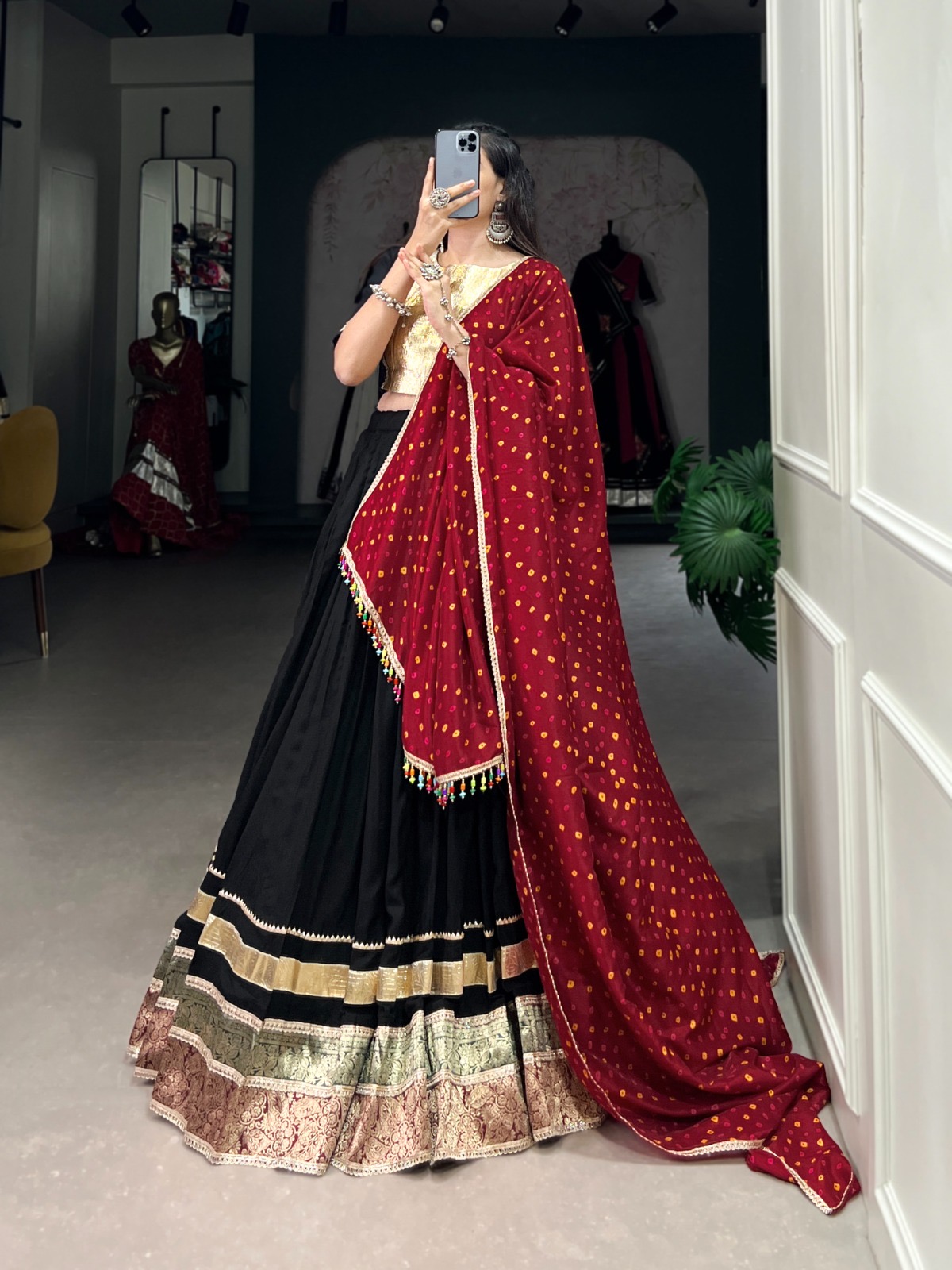 Navratri Lehenga Choli Pure Rayon - Image 3