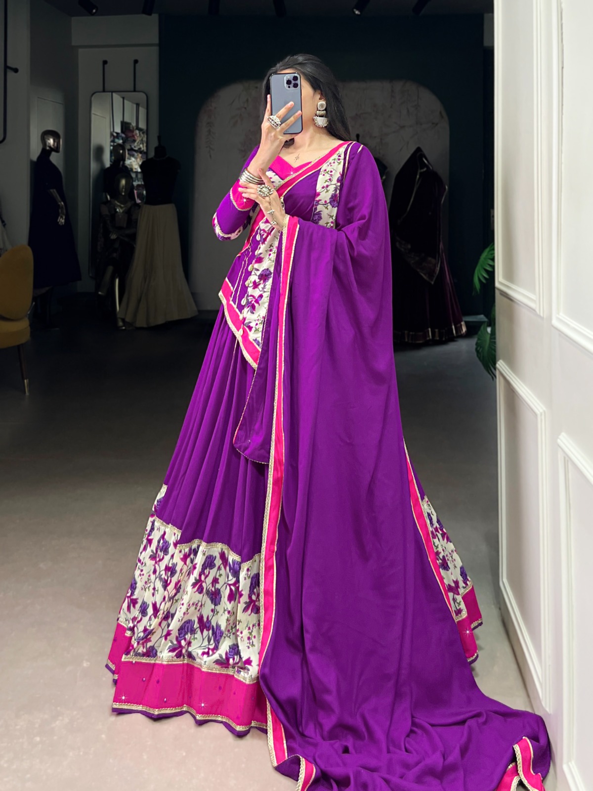 Lehenga Choli Pure Rayon - Image 5