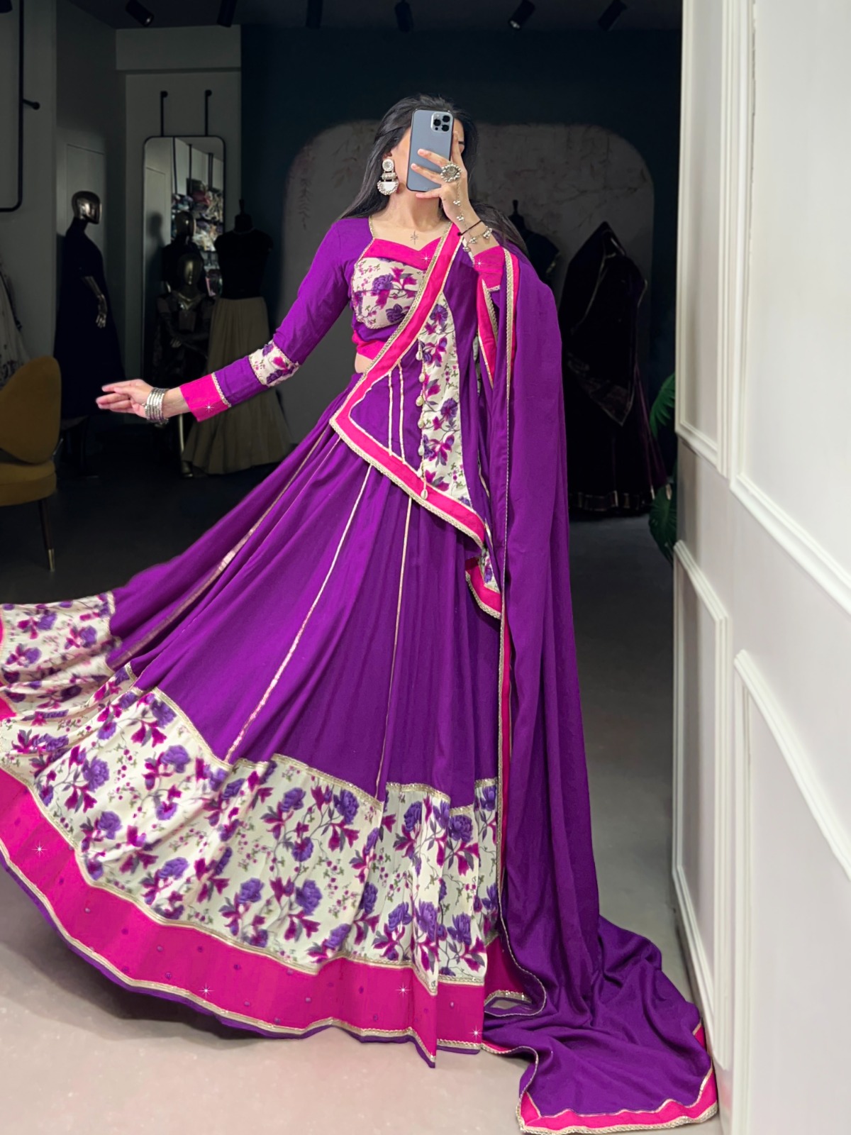 Lehenga Choli Pure Rayon - Image 7