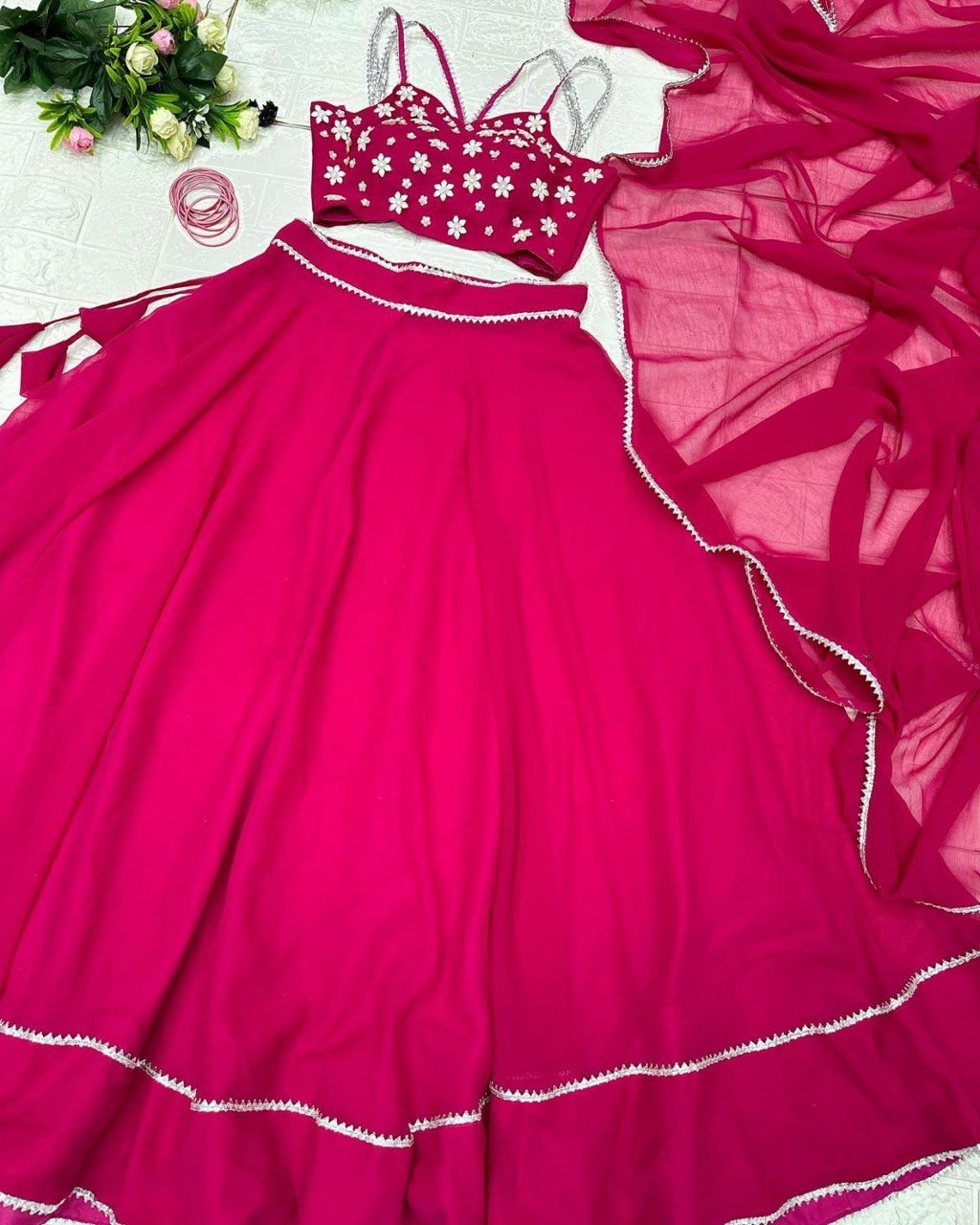 Lehenga Choli Georgette - Image 4