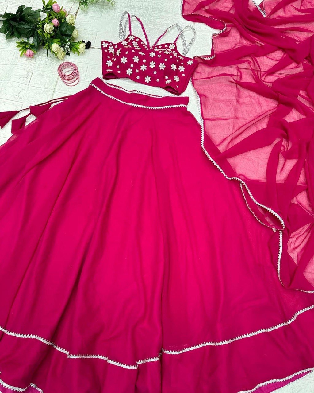 Lehenga Choli Georgette - Image 2