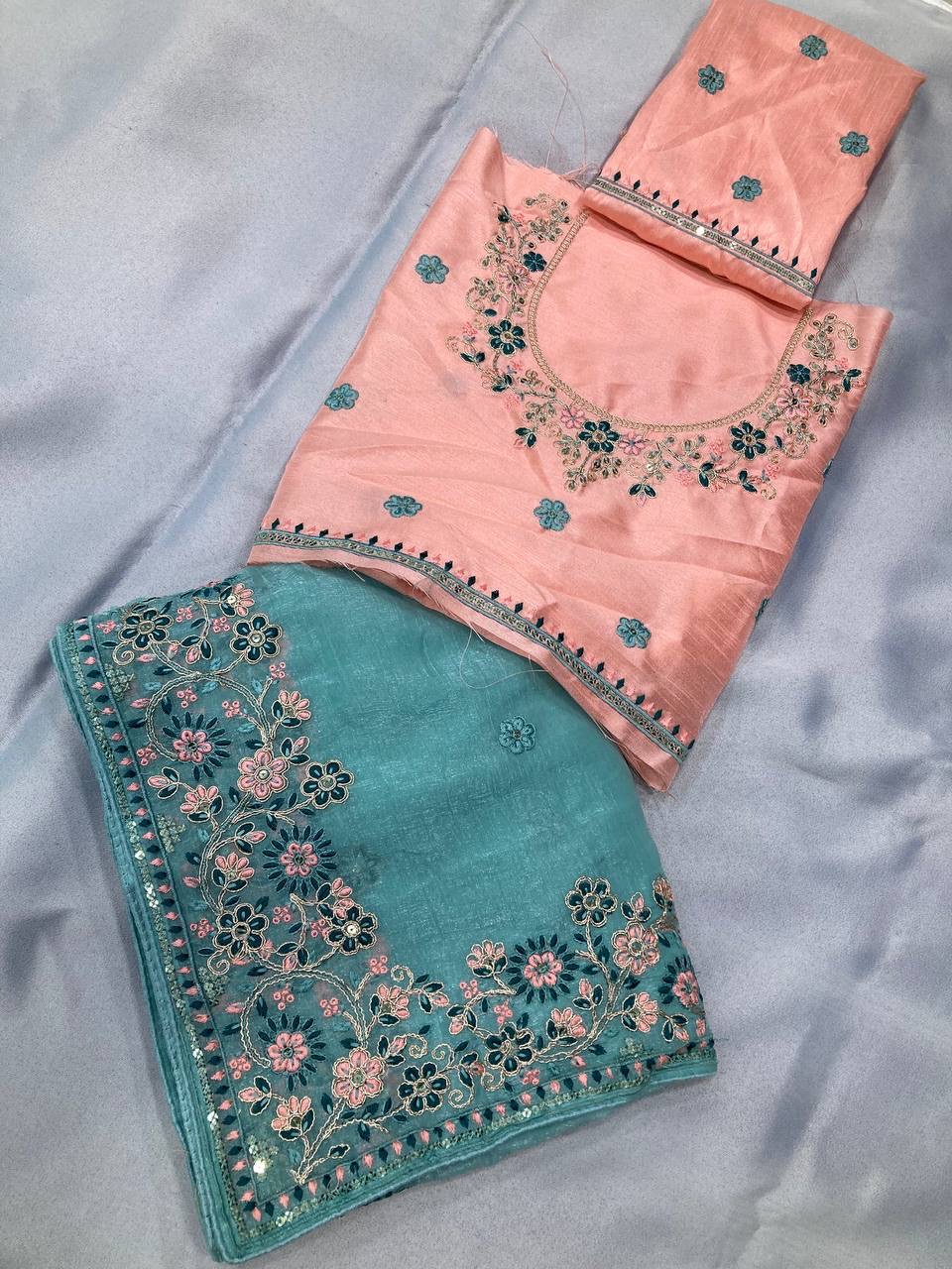 Saree Crunchy Silk - Image 7