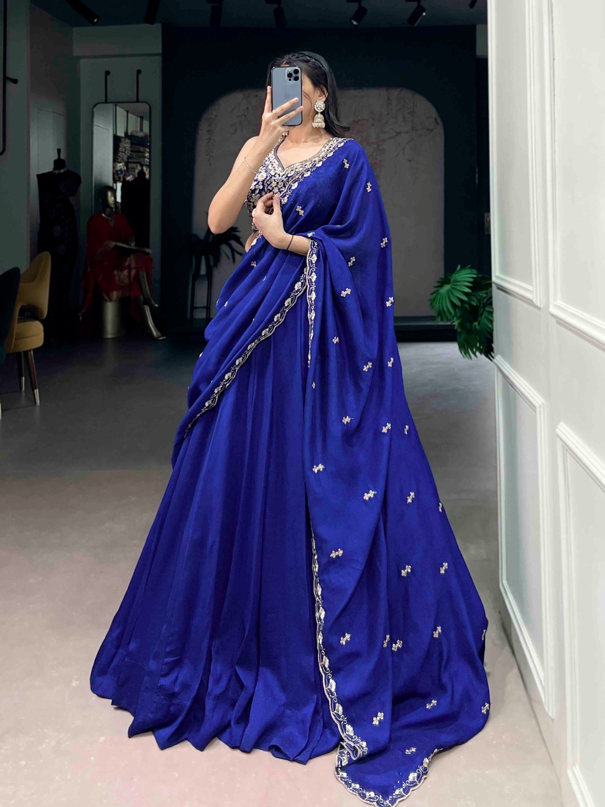 Lahenga Choli Set P.C kashmiri - Image 3